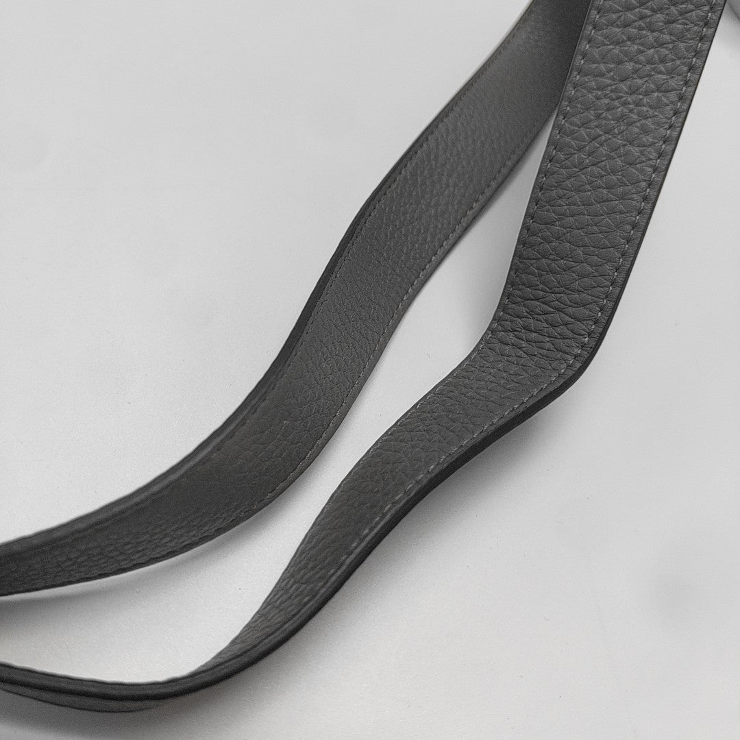 Baguette Mini Calfskin Gray