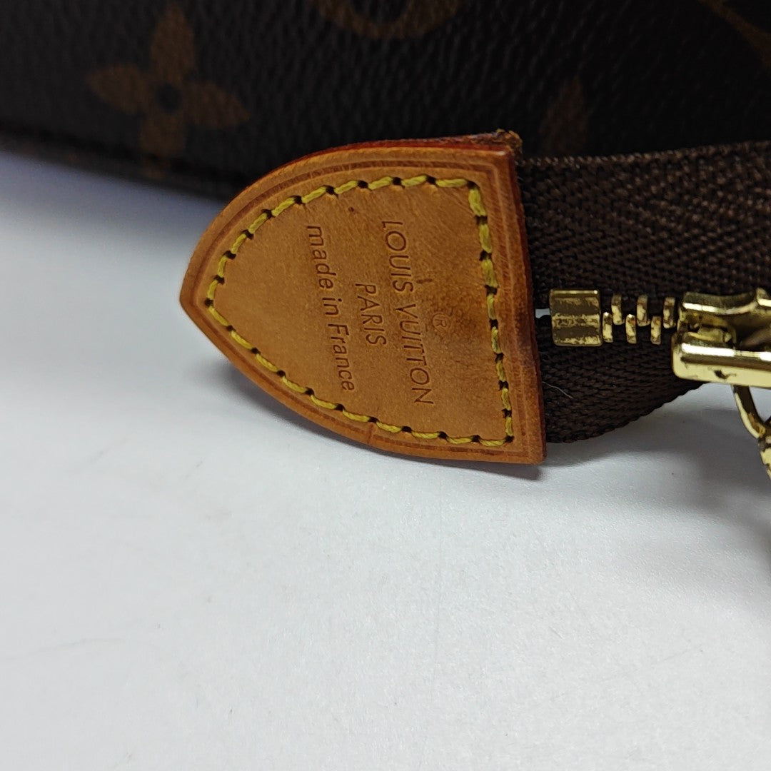 TOILET POCKET 26 Monogram Coated Canvas Brown