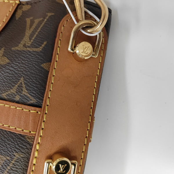 DUFFLE Monogram Coated Canvas Brown
