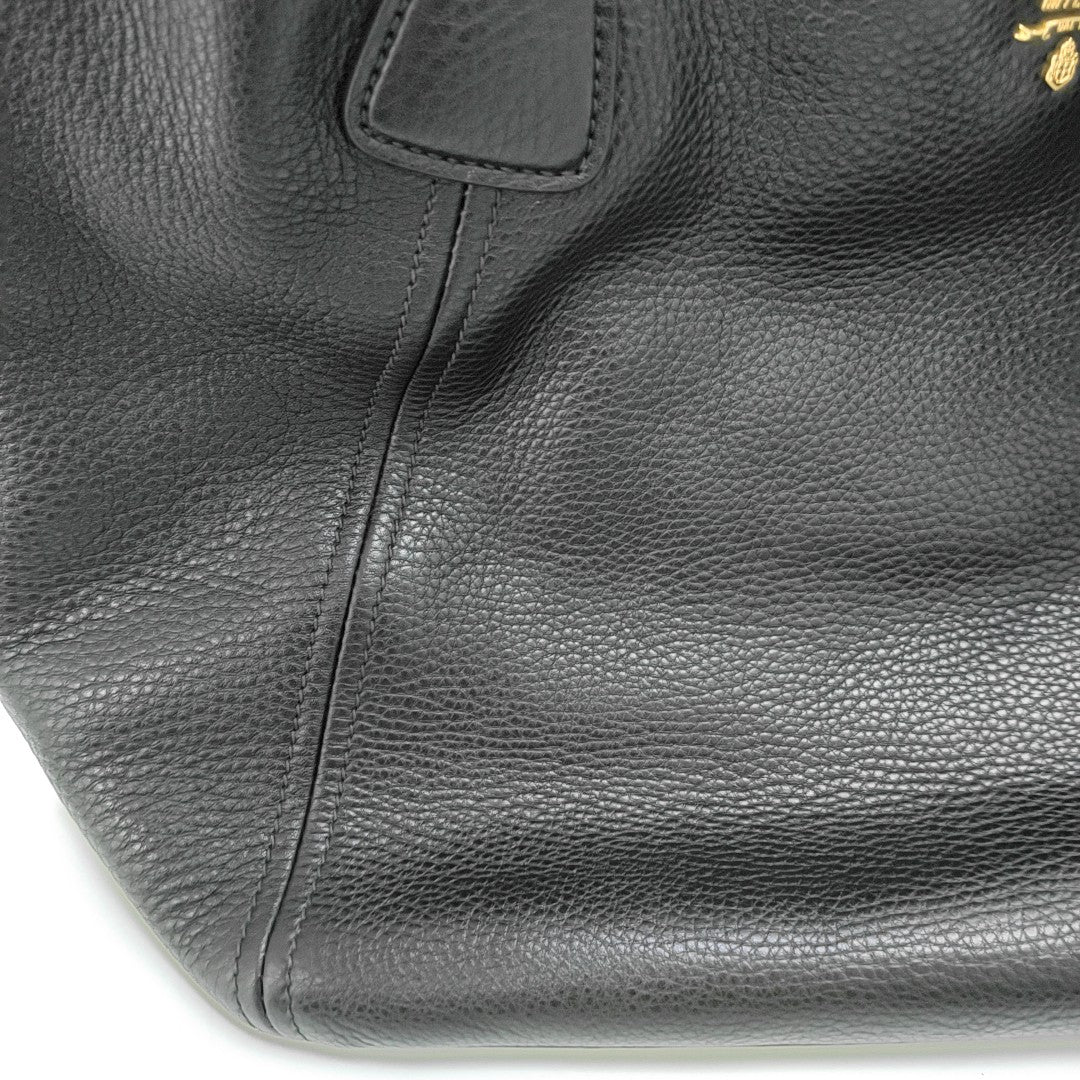 Vitello Daino Calfskin Black