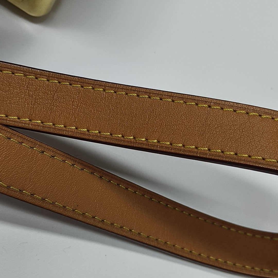 SOFT TRUNK Mini Monogram Coated Canvas Brown