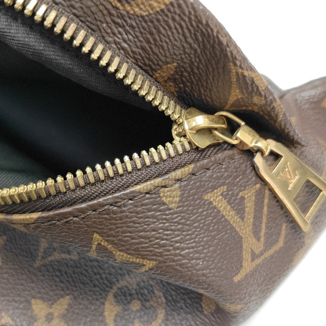 BUMBAG Monogram Coated Canvas Brown