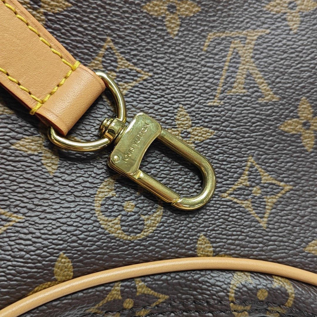 LOOP Monogram Coated Canvas Brown