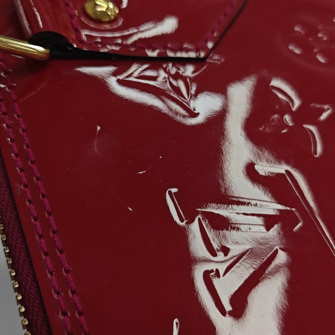 ALMA MM Patent Leather Red