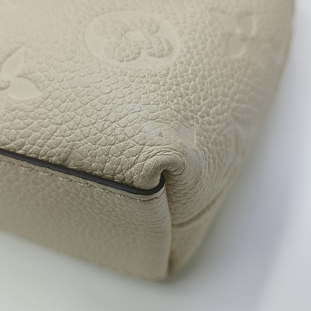 MADELEINE Nano Monogram Calfskin Beige