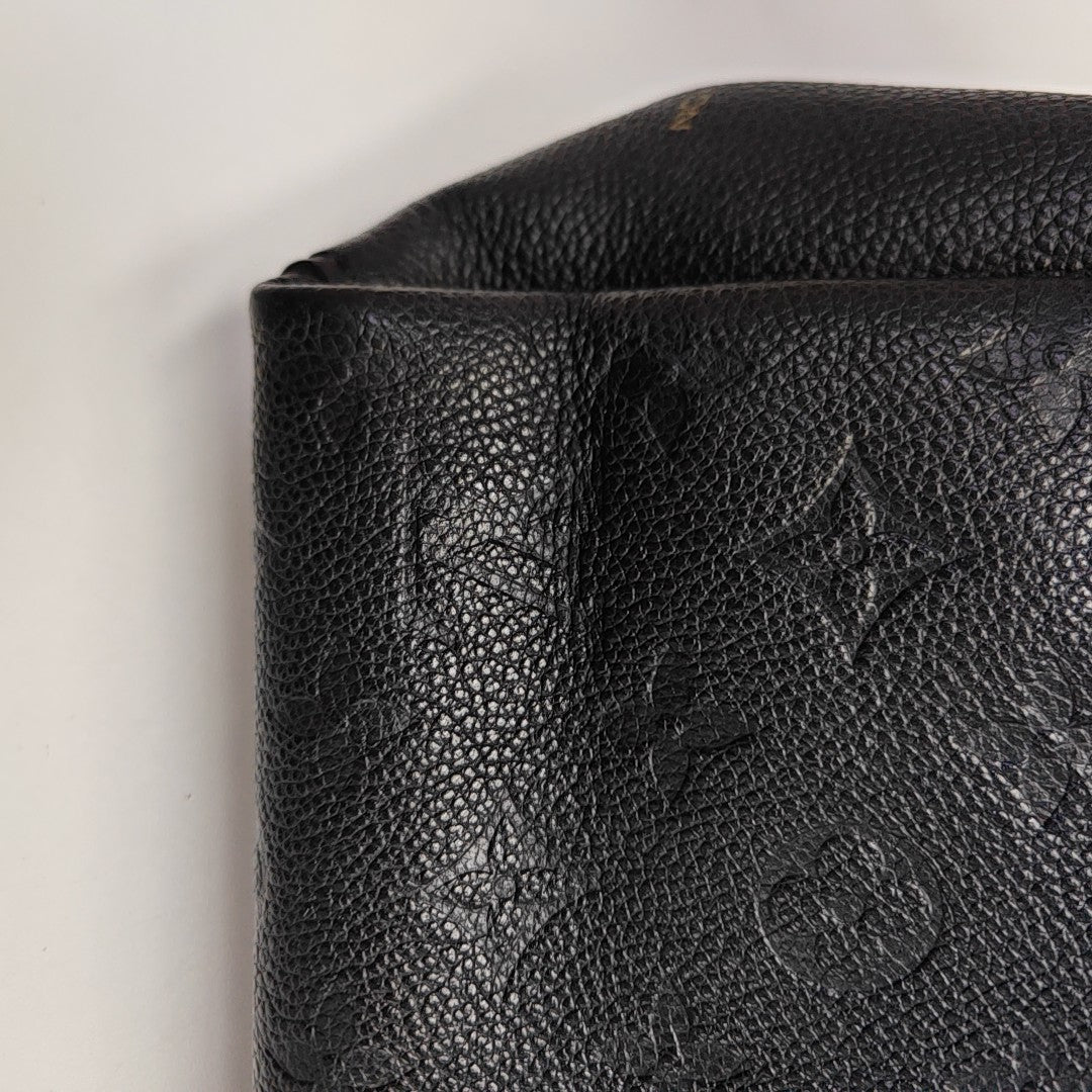 SURENE BB Monogram Calfskin Black