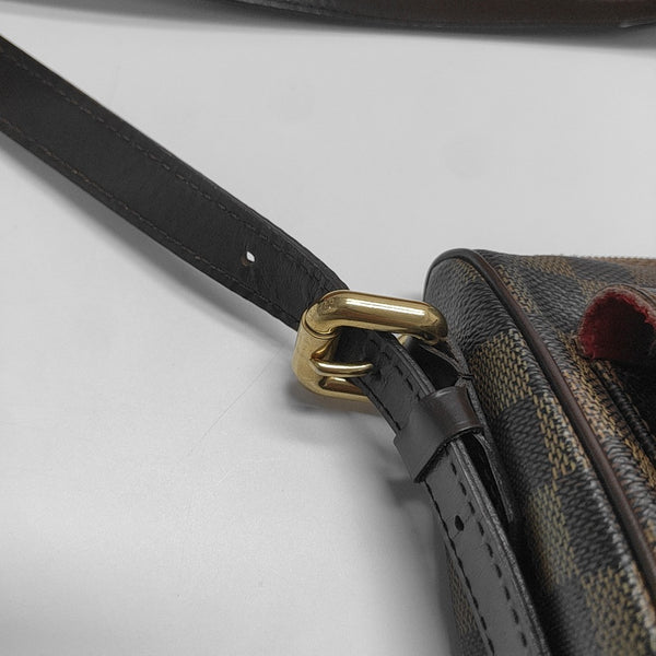 RAVELLO GM Damier Ebene Coated Canvas Brown