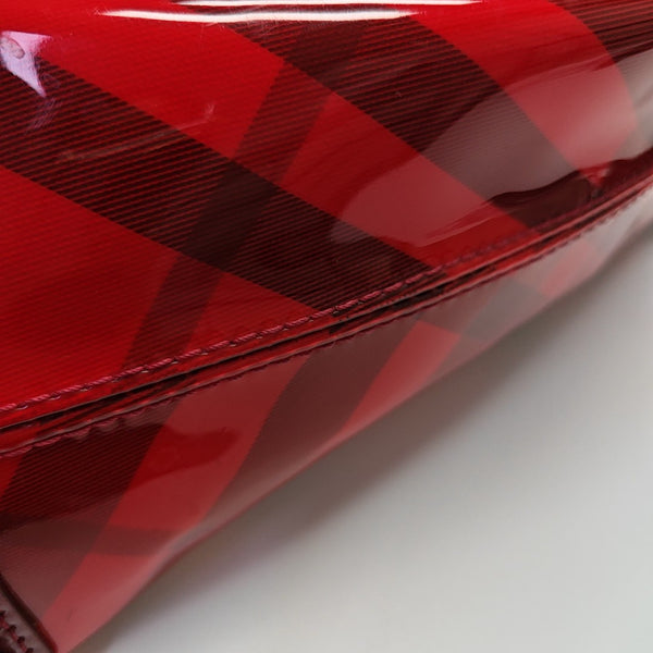 Plastic Tote Bag Red