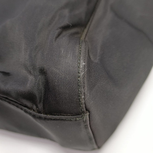 Nylon Shoulder Bag Black