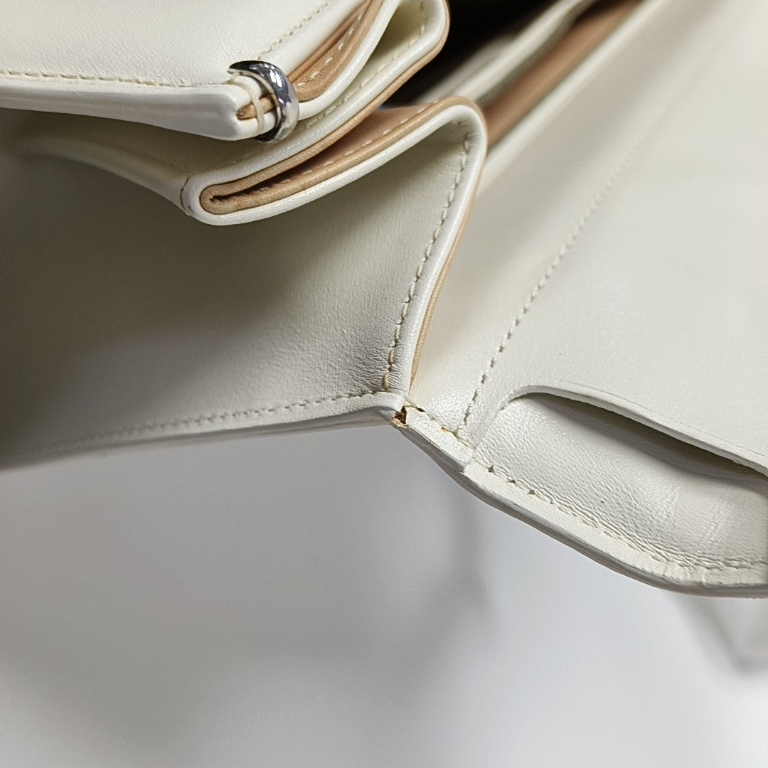 Brillant Calfskin White