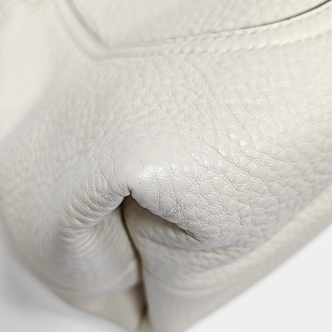 Softbit Medium Calfskin White