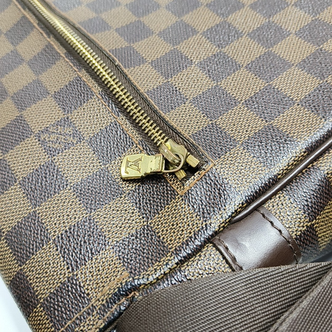MELVILLE Damier Ebene Coated Canvas Brown