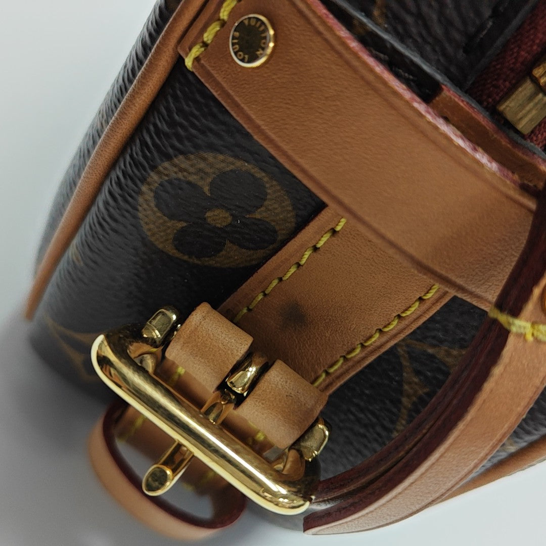 BOITE CHAPEAU MM Monogram Coated Canvas Brown