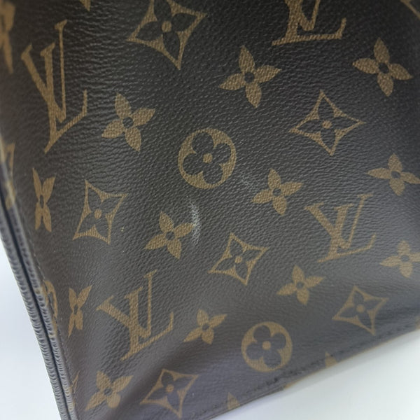 ONTHEGO MM Monogram Coated Canvas Brown