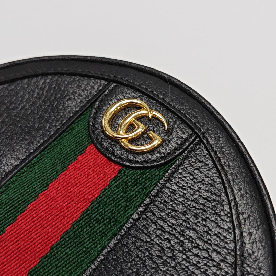 Authenticated pre-owned  Ophidia Mini Calfskin Black - Clutch at Looply