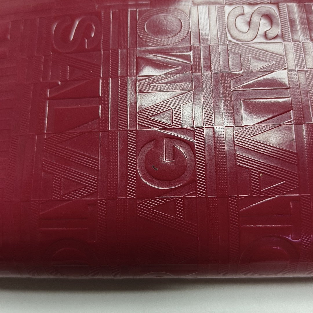 Leather Wallet Red