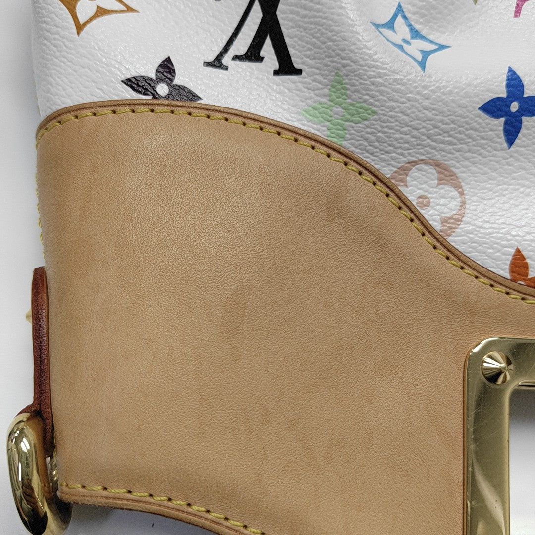 LV × TM JUDY MM Monogram Coated Canvas White