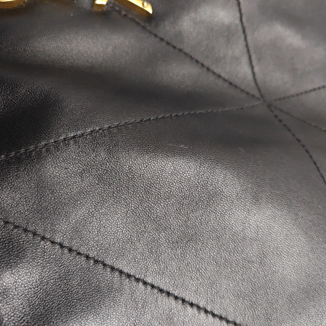 JAMIE 4.3 Quilted Lambskin Black