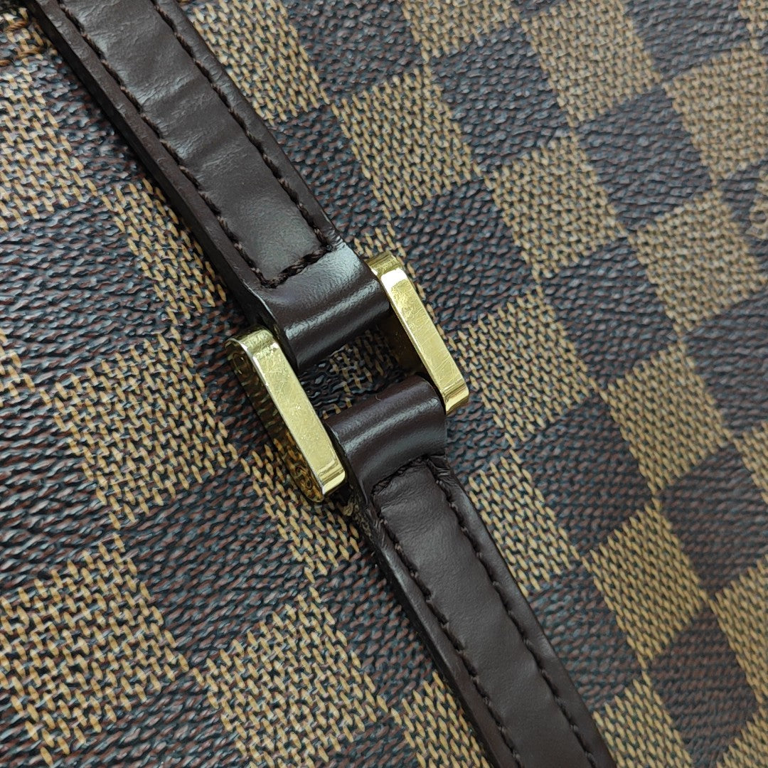 PAPILLON 30 Damier Ebene Coated Canvas Brown