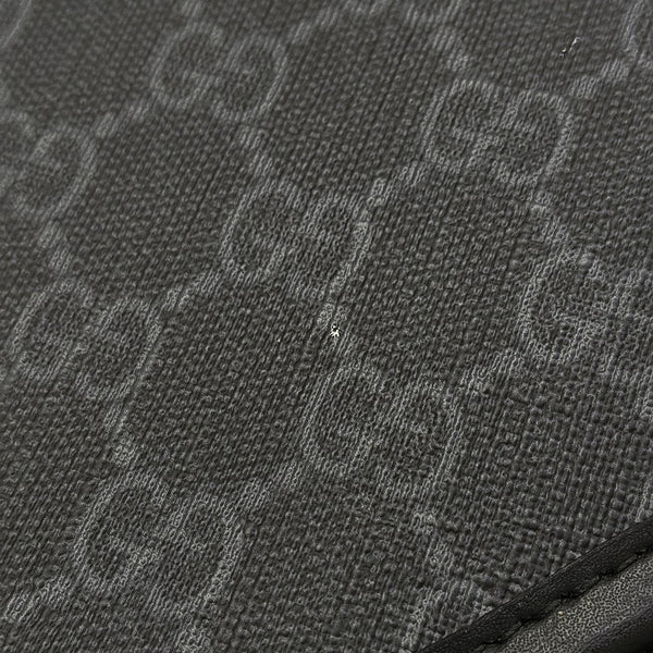 Monogram Coated Canvas Shoulder Bag Gray
