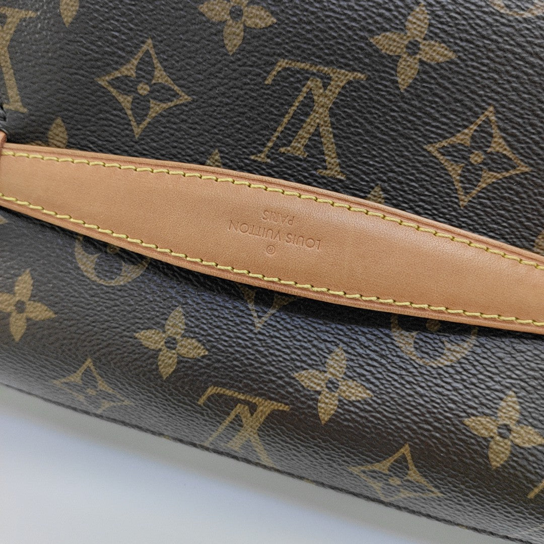 BUMBAG Monogram Coated Canvas Brown