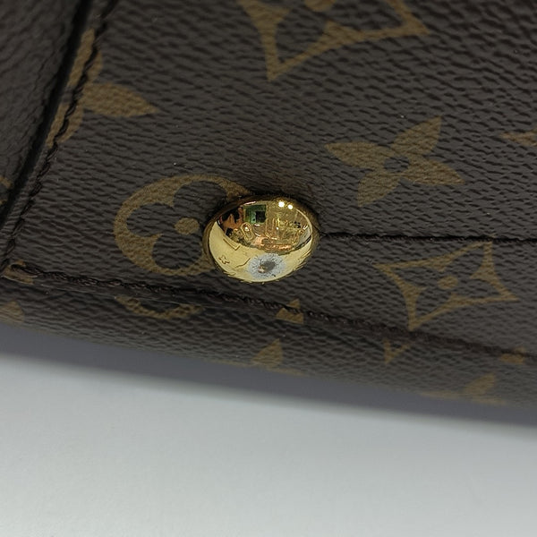 MONTAIGNE Monogram Coated Canvas Brown
