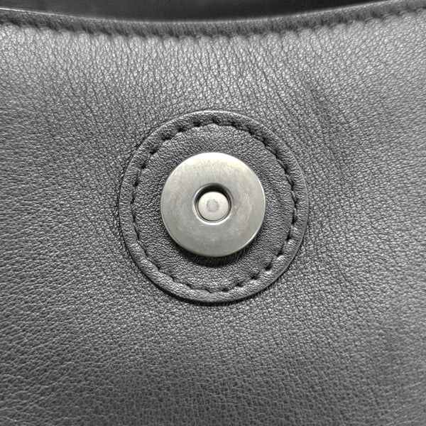 Downtown Small Quilted Calfskin Black