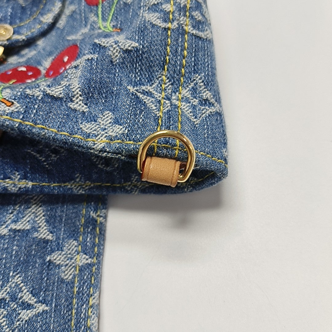 VENICE Monogram Denim Blue