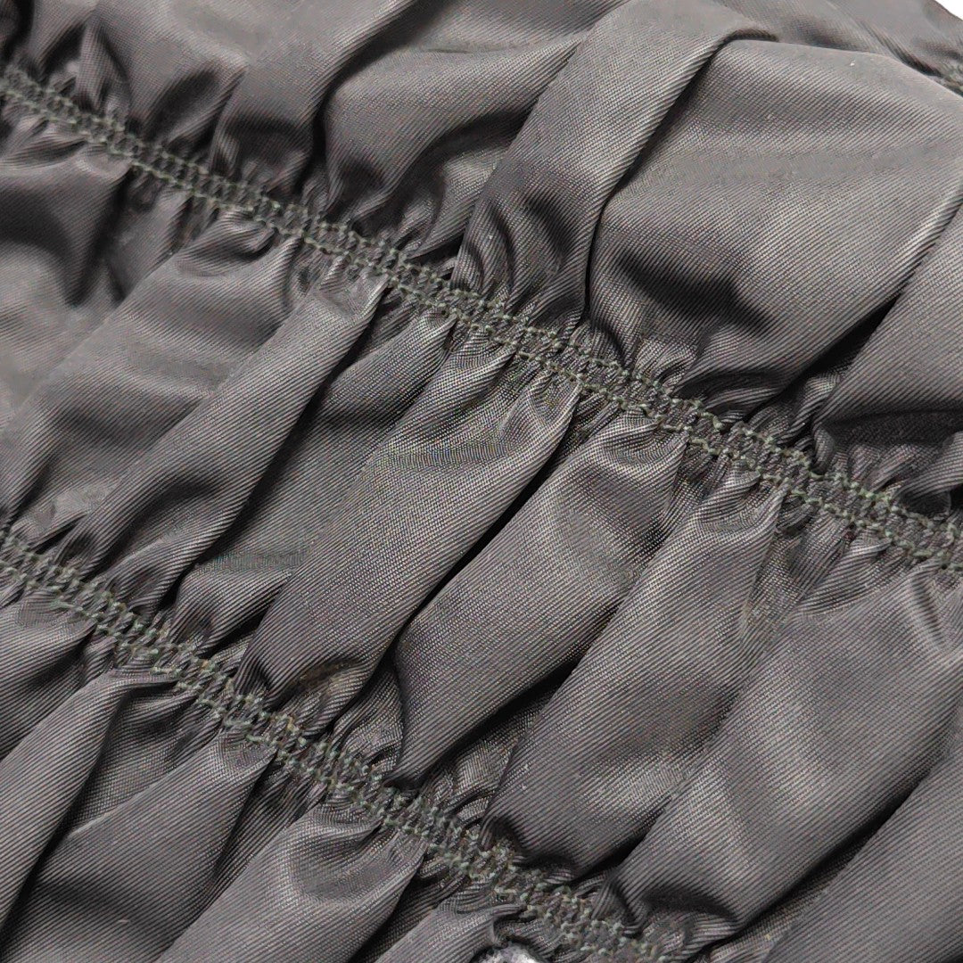 Gaufre Nylon Black