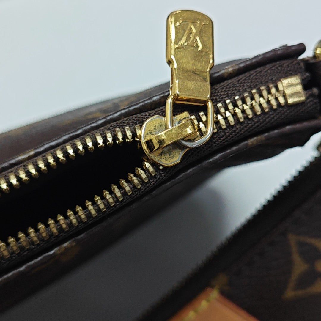 MULTI Monogram Coated Canvas Brown
