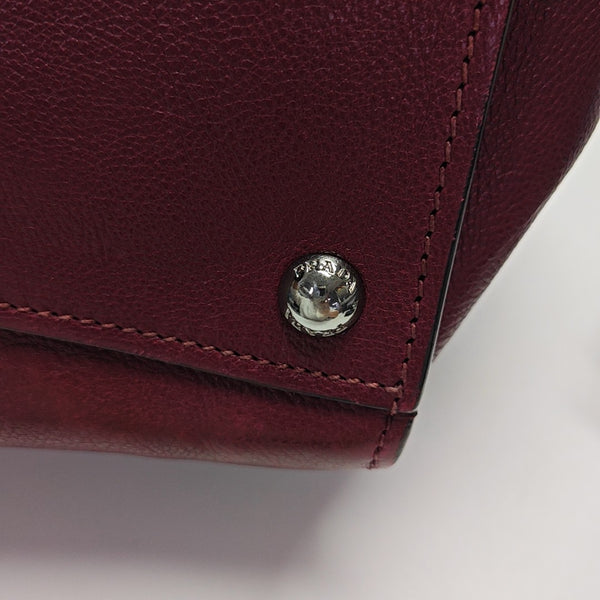 Glace Calf Calfskin Red