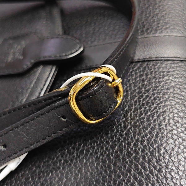 Calfskin Shoulder Bag Black