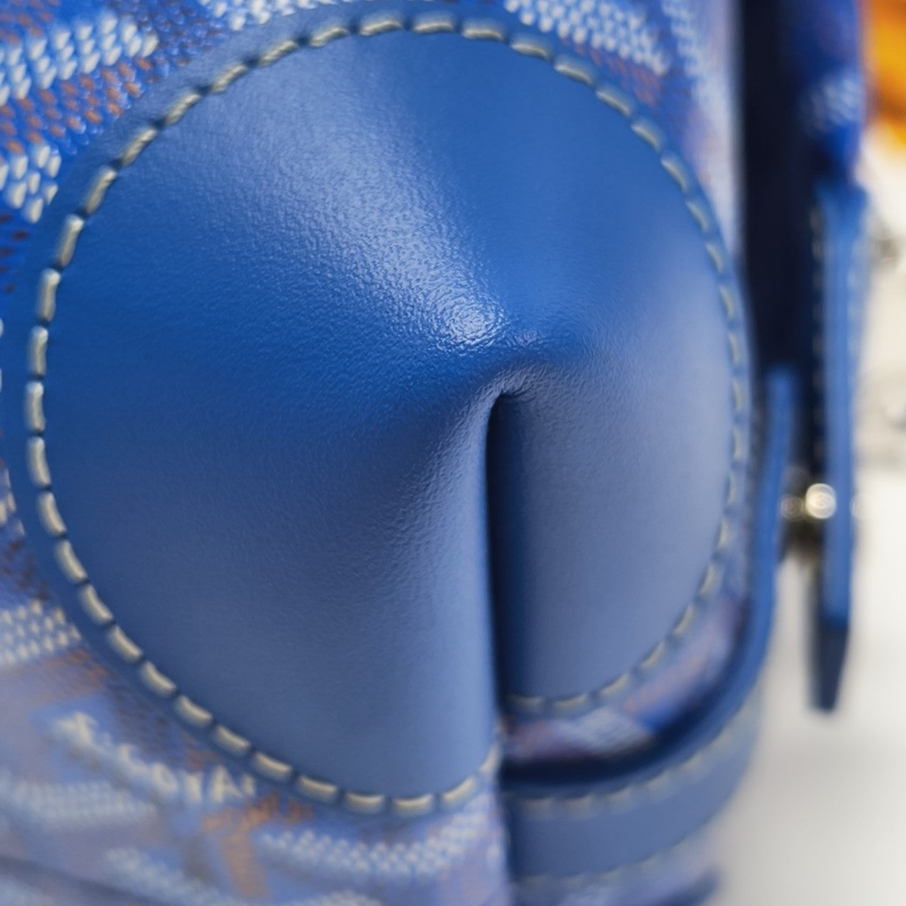 Canvas Clutch Blue