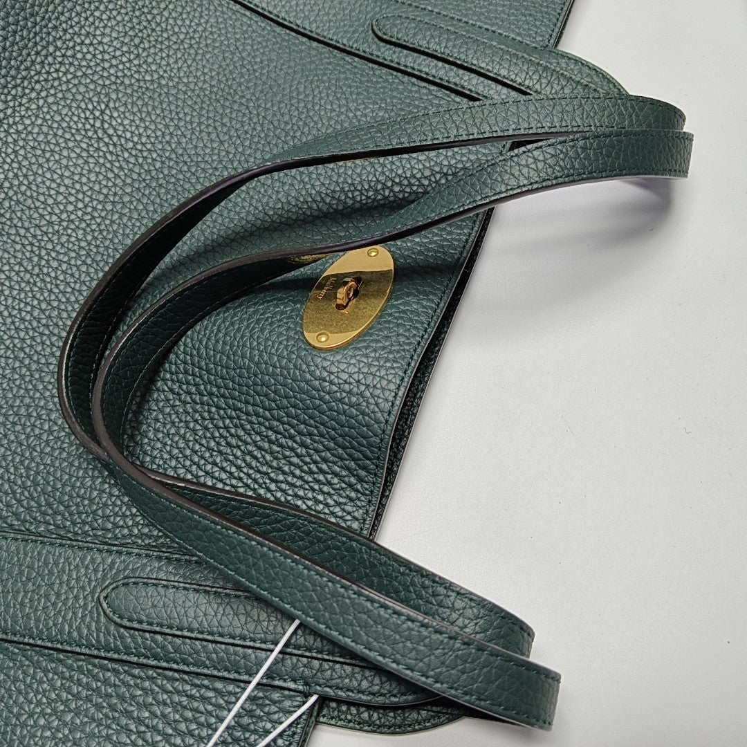 Calfskin Tote Bag Green
