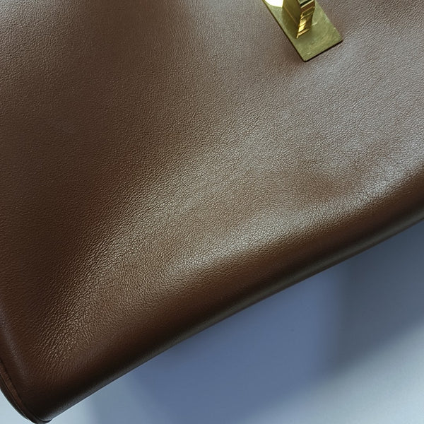 16 Medium Calfskin Brown