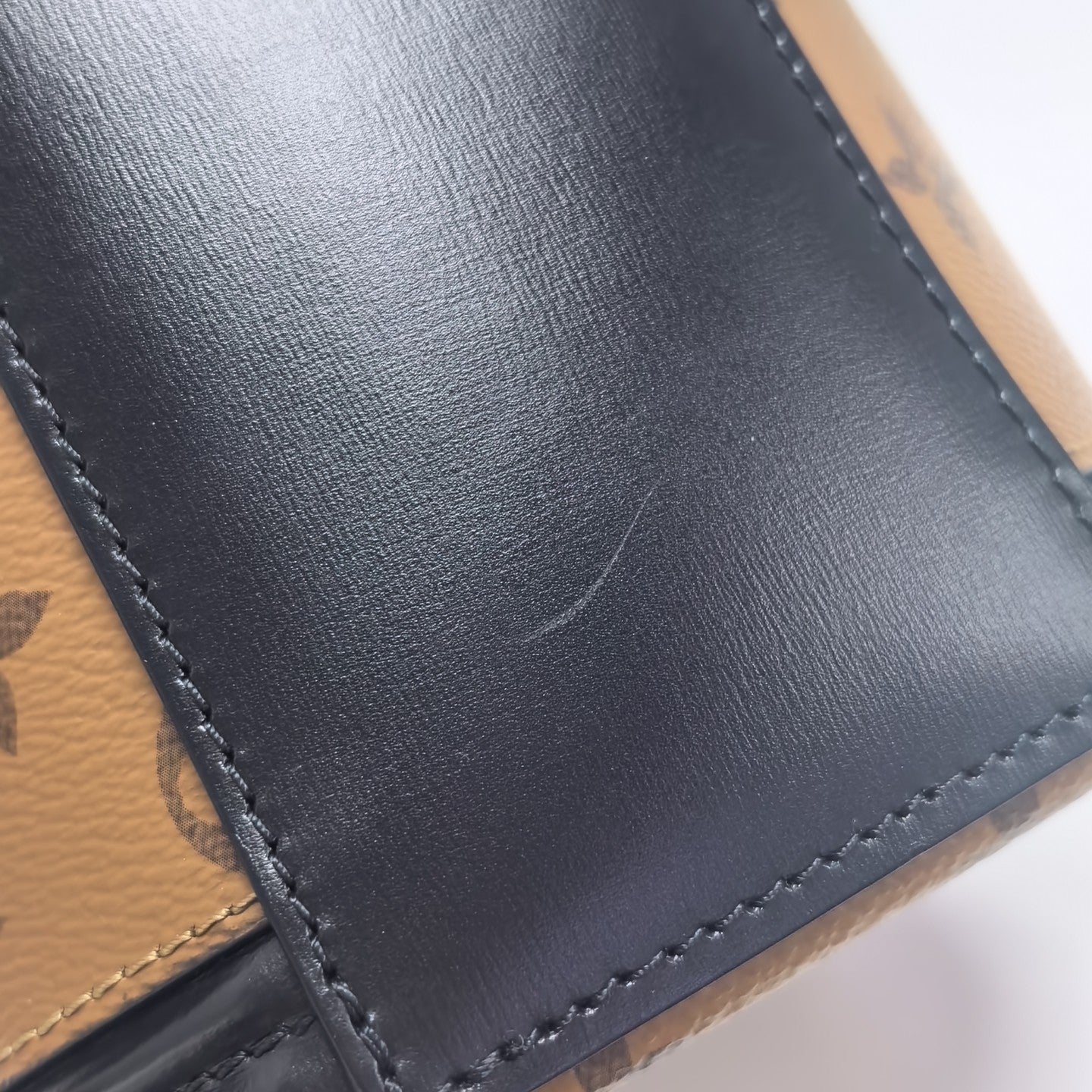 CANNES PM Monogram Coated Canvas Brown