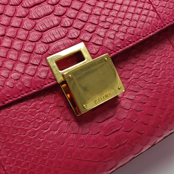 TRAPEZE Medium Python Pink