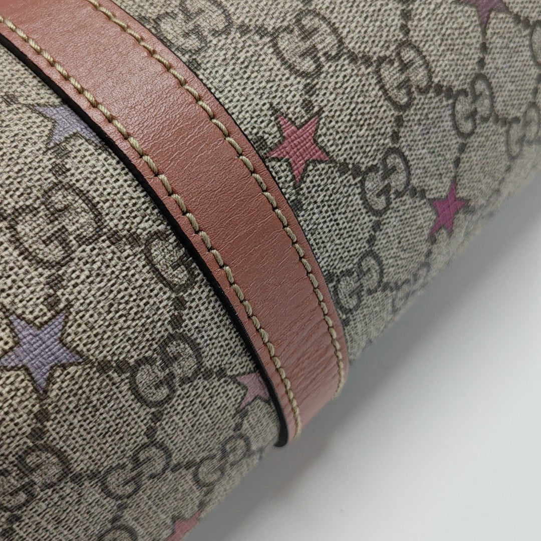 Monogram Coated Canvas Tote Bag Black
