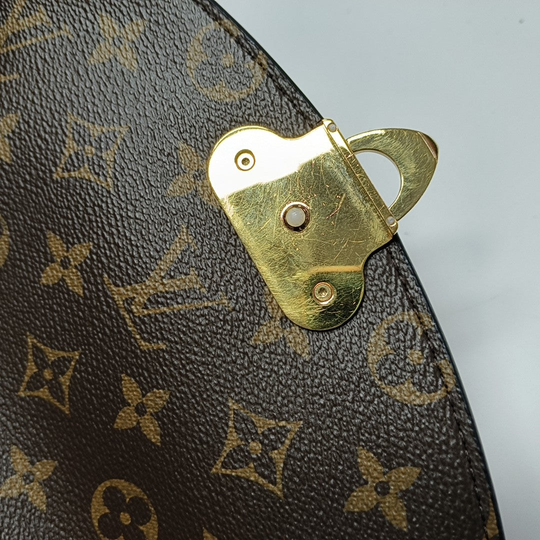 SAINT PLACIDE Monogram Coated Canvas Brown