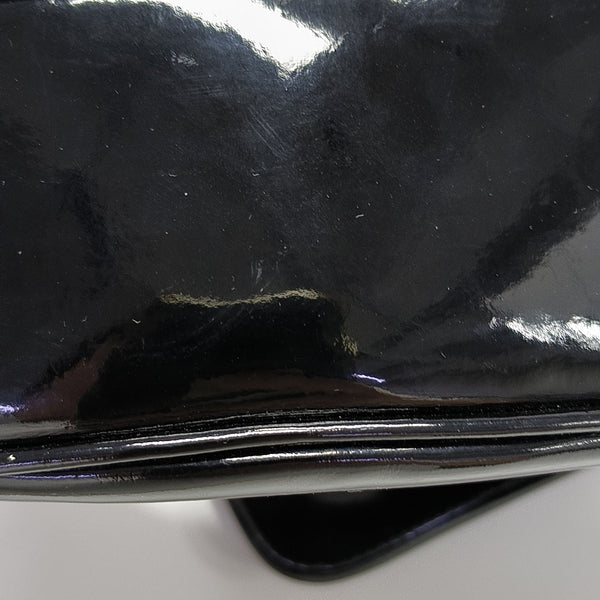 Le Cagole Mini Patent Leather Black