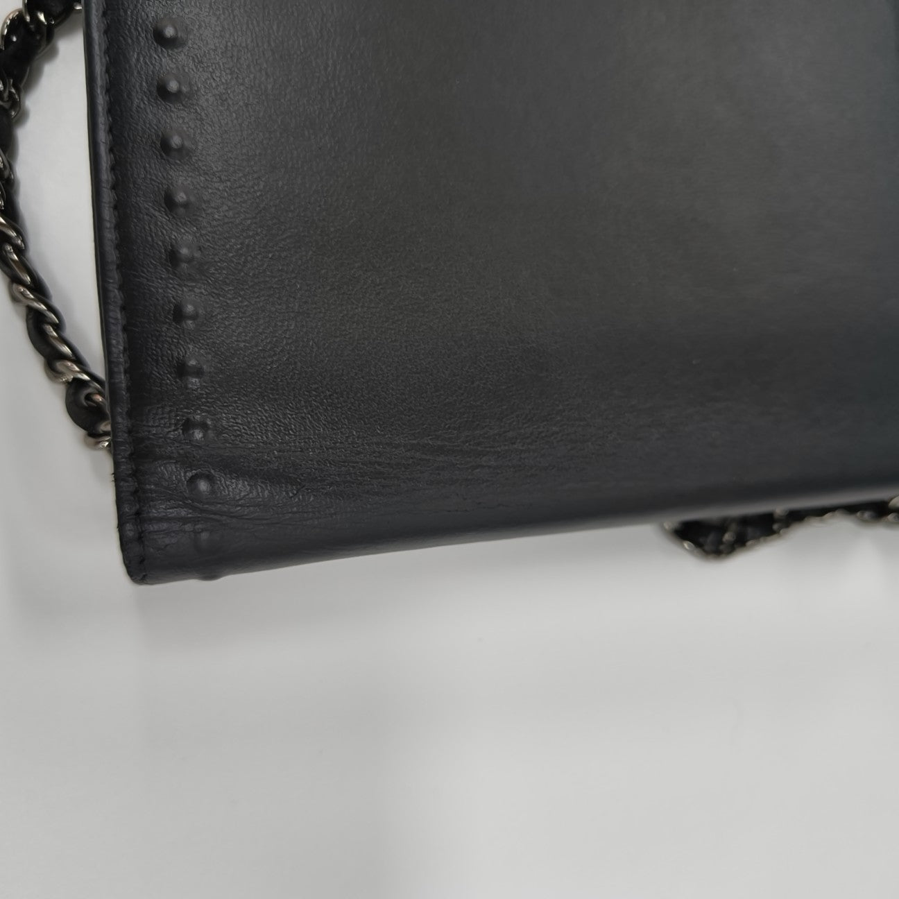 Calfskin Shoulder Bag Black