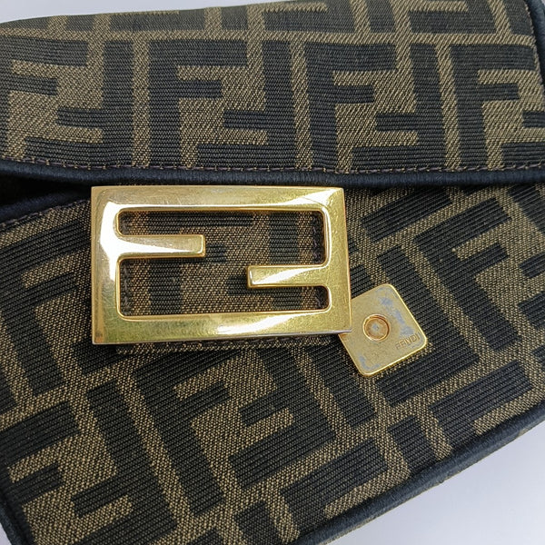 Baguette Mini Fabric Brown