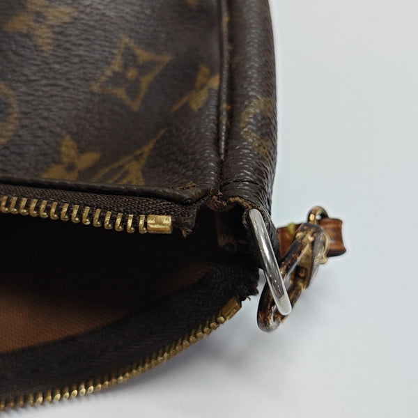 ACCESSOIRES Monogram Coated Canvas Brown