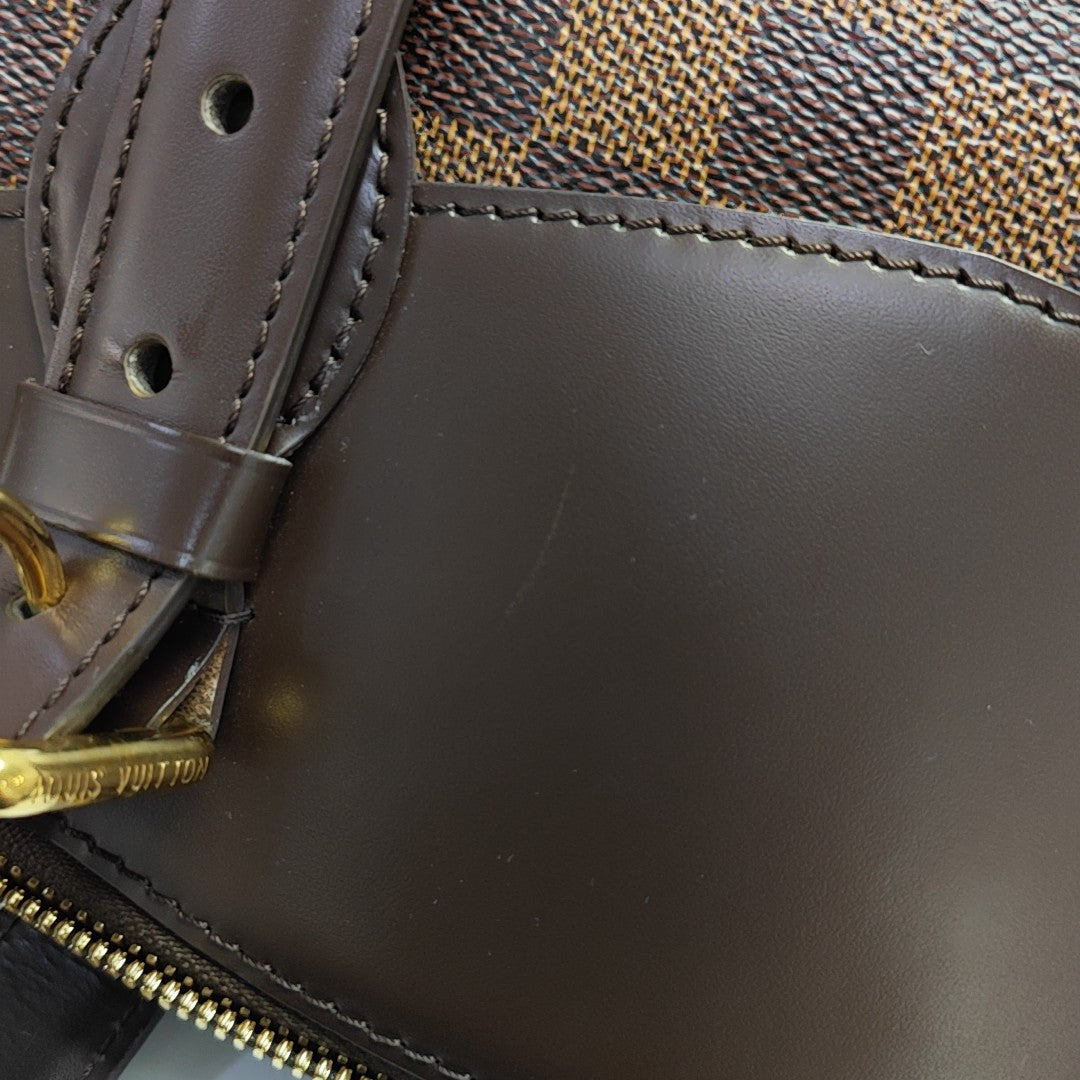 VERONA MM Damier Ebene Coated Canvas Brown