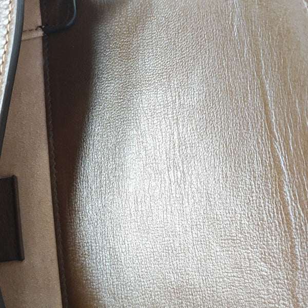 Horsebit 1955 Mini Monogram Coated Canvas Beige