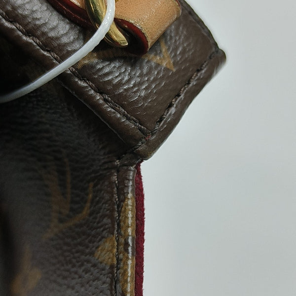 CHANTILLY Mini Monogram Coated Canvas Brown