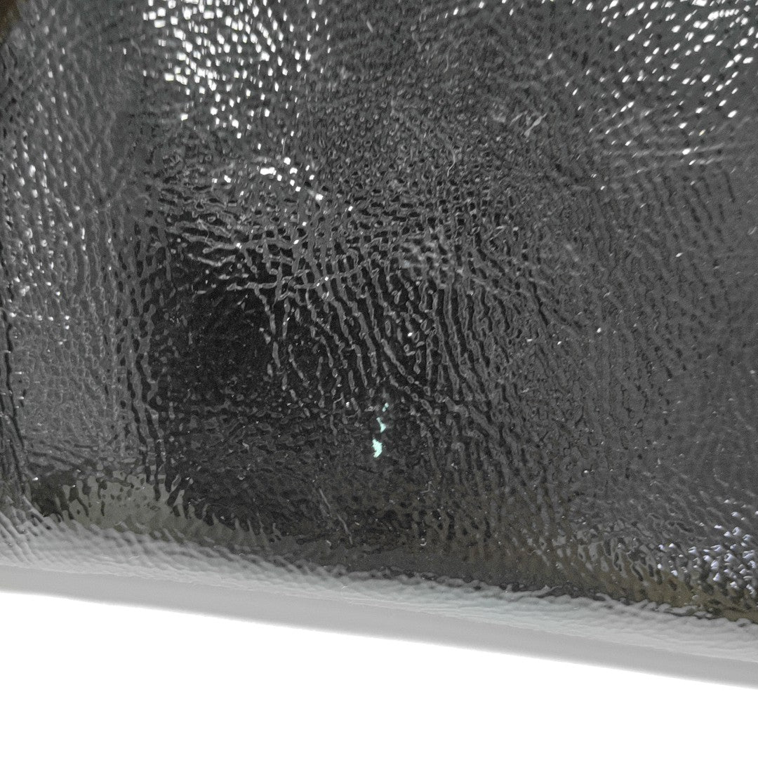 Soho Patent Leather Blue Wallet