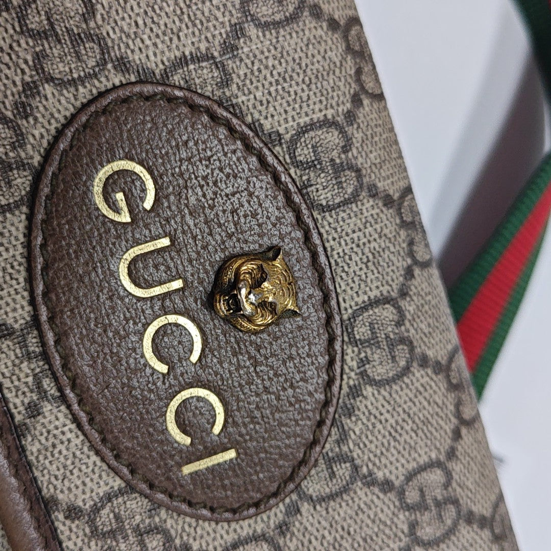 Neo Vintage Monogram Coated Canvas Beige