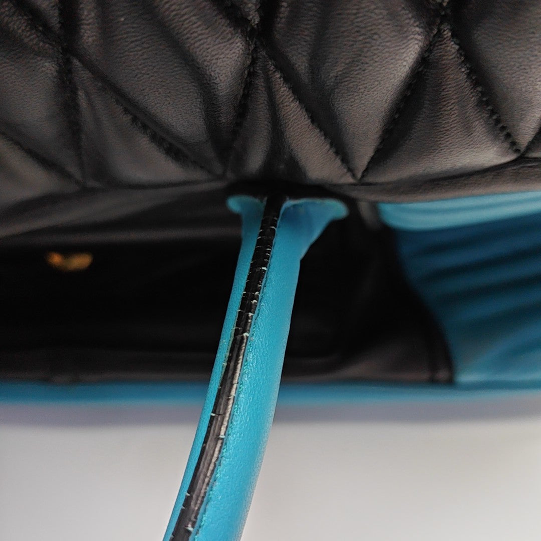 Lambskin Tote Bag Multicolor