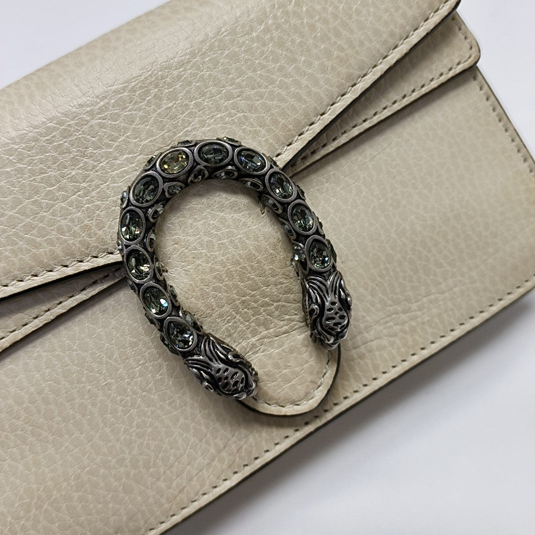 Dionysus Super Mini Calfskin Beige